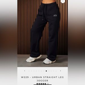 Young LA urban straight leg jogger